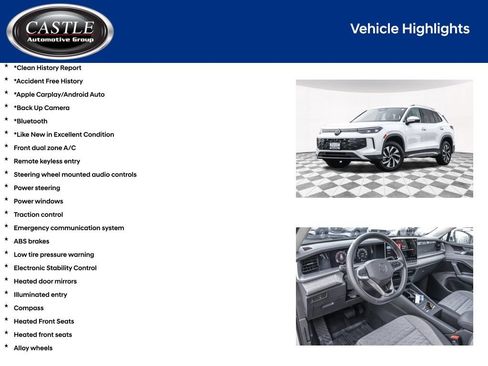 Certified 2026 Volkswagen Tiguan S AWD/4WD image 3