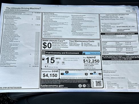 New 2026 BMW X5 M Competition w/ Executive Package AWD/4WD image 30