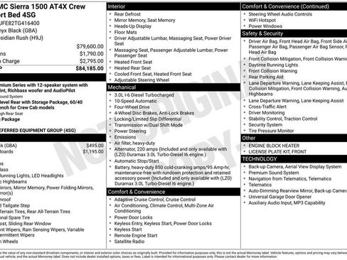 New 2026 GMC Sierra 1500 AT4X AWD/4WD image 40