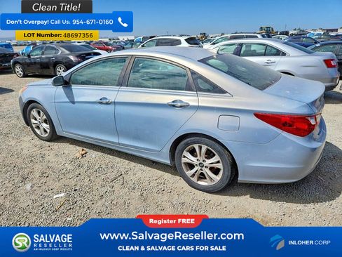 Used 2011 Hyundai Sonata Limited w/ Navigation Pkg 5 FWD image 3