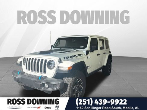 Used 2022 Jeep Wrangler Unlimited Rubicon 4xe w/ Cold Weather Group AWD/4WD image 1