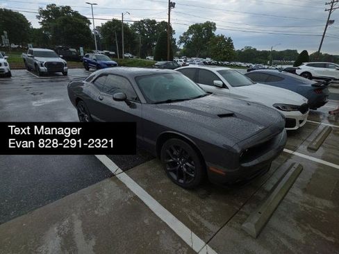 Used 2022 Dodge Challenger SXT w/ Blacktop Package RWD image 1