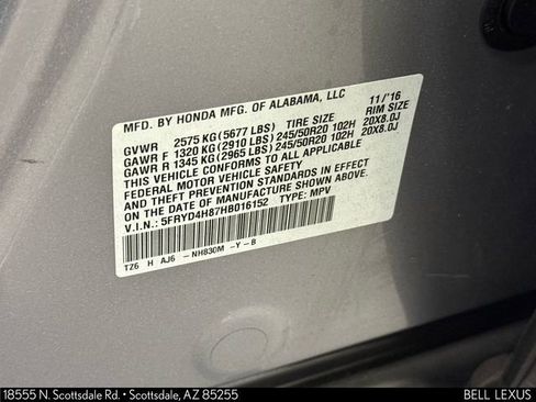 Used 2017 Acura MDX SH-AWD w/ Advance Package image 33