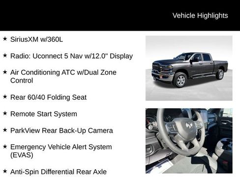 Used 2025 RAM 2500 Big Horn AWD/4WD image 16