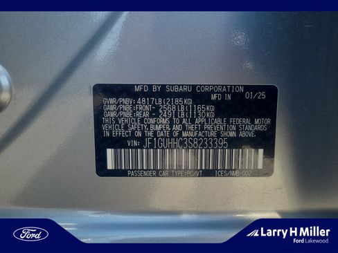 Used 2025 Subaru Impreza RS image 25