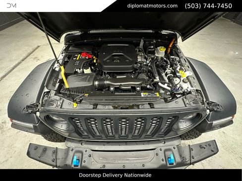 Used 2023 Jeep Wrangler Unlimited Rubicon 4xe w/ Steel Bumper Group image 46