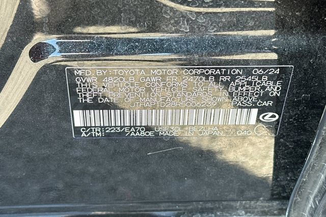 Used 2024 Lexus IS 500 w/ Accessory Package RWD image 34