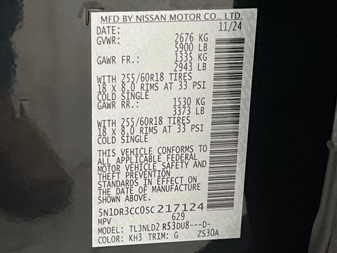 Used 2025 Nissan Pathfinder SL image 77