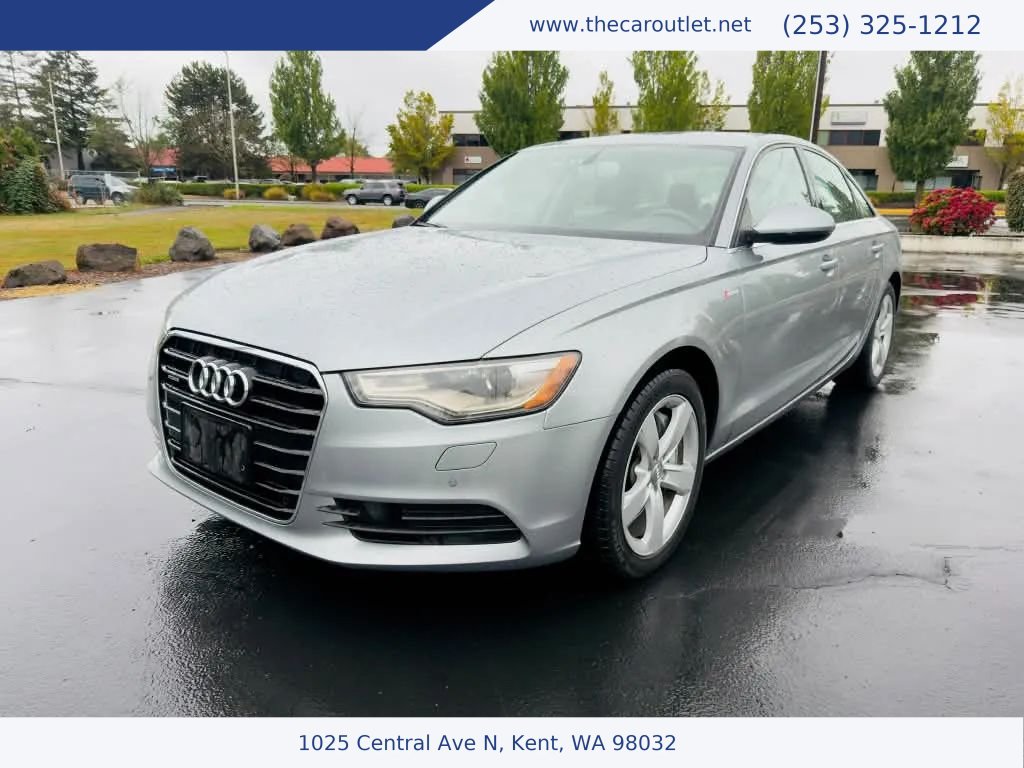 Used 2012 Audi A6 3.0T Premium Plus w/ Premium Plus Pkg AWD/4WD image 1