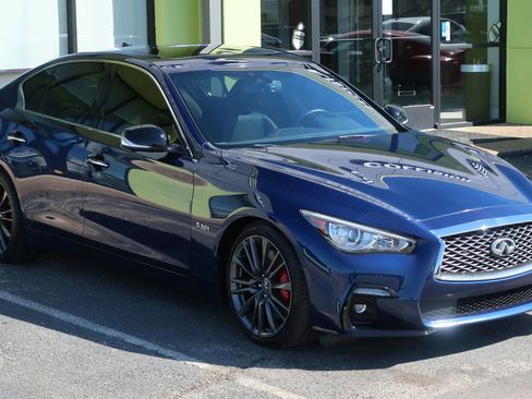 Used 2018 INFINITI Q50 Red Sport 400 w/ Proactive Package image 5