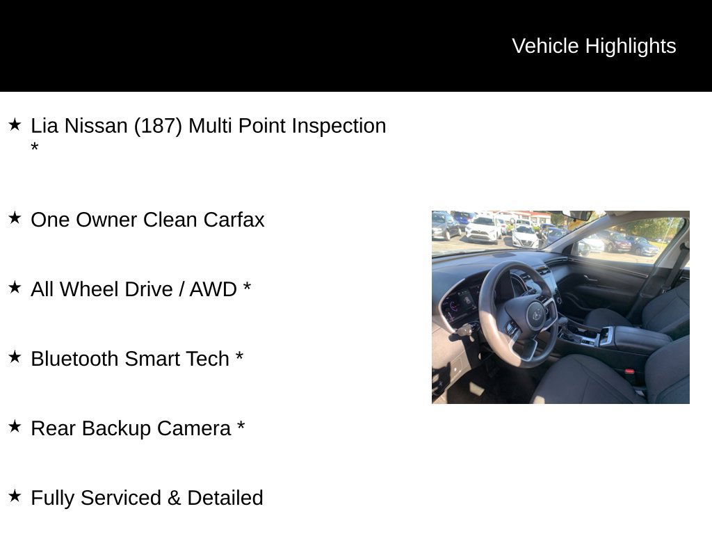 Used 2024 Hyundai Tucson SE AWD/4WD image 11