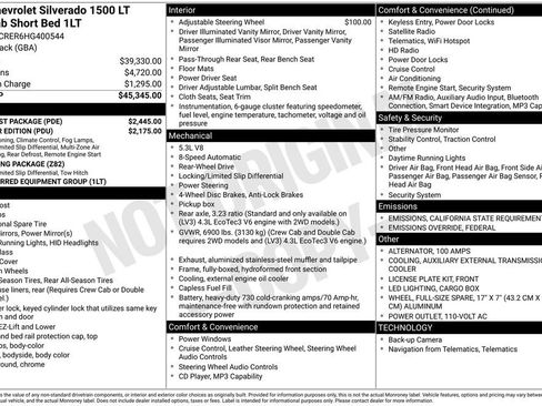 Used 2017 Chevrolet Silverado 1500 LT w/ LT Eassist Package image 3