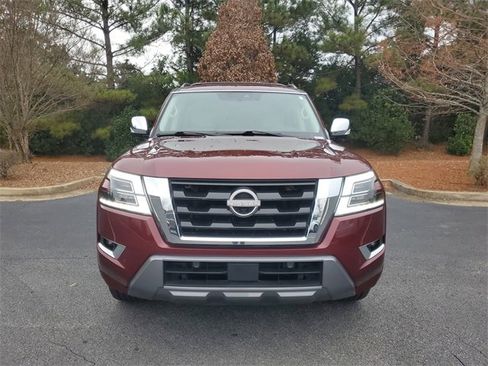 Used 2021 Nissan Armada Platinum w/ Captain's Chairs Package image 2