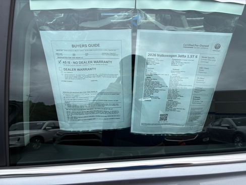 Certified 2026 Volkswagen Jetta S FWD image 37