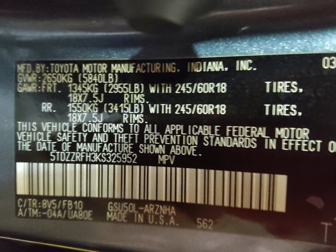 Used 2019 Toyota Highlander LE image 33