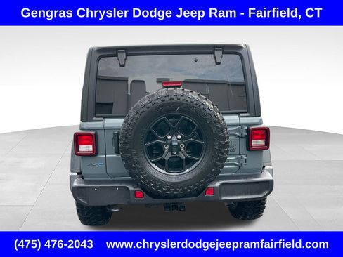 Certified 2025 Jeep Wrangler Unlimited Sport S 4xe AWD/4WD image 6