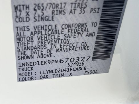 Used 2023 Nissan Frontier PRO-4X w/ Pro Convenience Package image 16