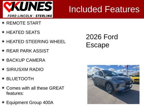 New 2026 Ford Escape ST-Line Select image 3