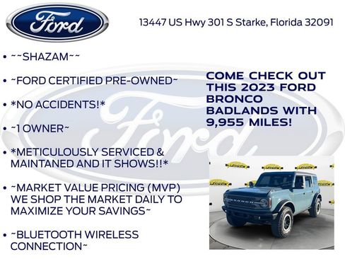 Used 2023 Ford Bronco Badlands image 6