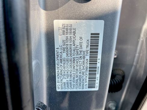 Used 2022 Honda Ridgeline RTL-E image 27