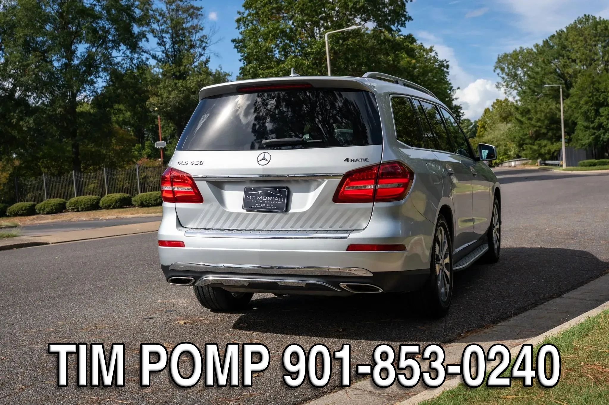 Used 2017 Mercedes-Benz GLS 450 4MATIC w/ Premium Package image 6