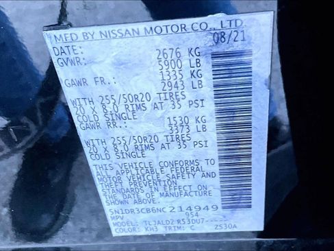 Certified 2022 Nissan Pathfinder SL w/ SL Premium Package image 32