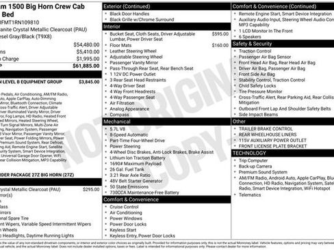 Used 2024 RAM 1500 Big Horn AWD/4WD image 2