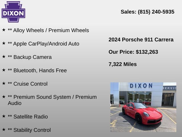 Used 2024 Porsche 911 Carrera RWD image 4