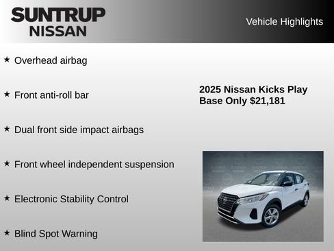 Used 2025 Nissan Kicks Play S FWD image 23