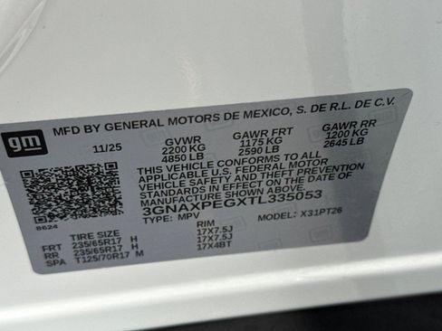 New 2026 Chevrolet Equinox LT image 27