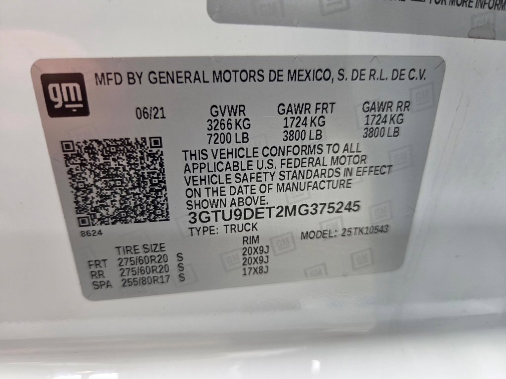 Used 2021 GMC Sierra 1500 SLT w/ SLT Premium Package AWD/4WD image 69