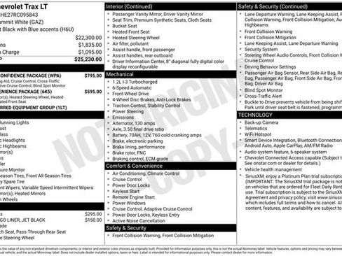 Used 2024 Chevrolet Trax LT w/ Driver Confidence Package FWD image 31