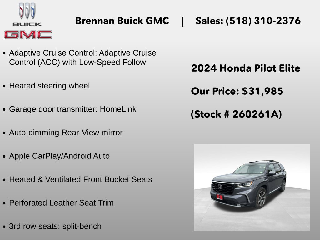Used 2024 Honda Pilot Elite image 12