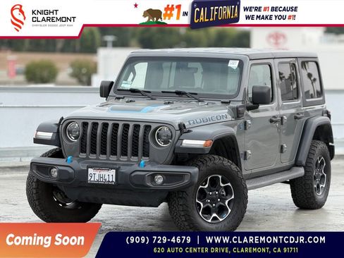 Used 2023 Jeep Wrangler Unlimited Rubicon 4xe w/ Cold Weather Group AWD/4WD image 1