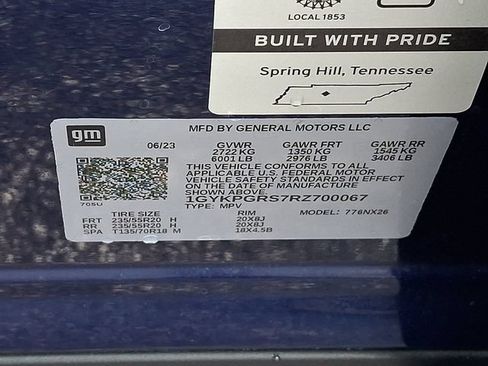 Certified 2024 Cadillac XT6 Sport w/ Technology Package AWD/4WD image 33