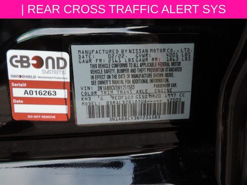 Certified 2022 Nissan Sentra SV image 15