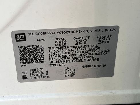 Used 2025 Chevrolet Equinox LT AWD/4WD image 25