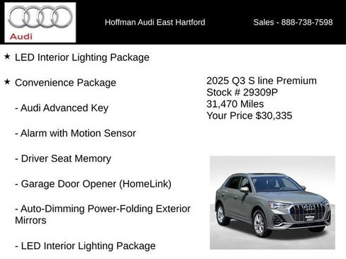 Used 2025 Audi Q3 2.0T Premium AWD/4WD image 6