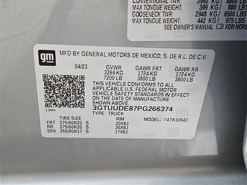 Used 2023 GMC Sierra 1500 SLT w/ SLT Premium Package image 31