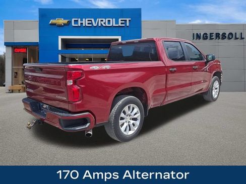Used 2020 Chevrolet Silverado 1500 Custom w/ Custom Value Package AWD/4WD image 23