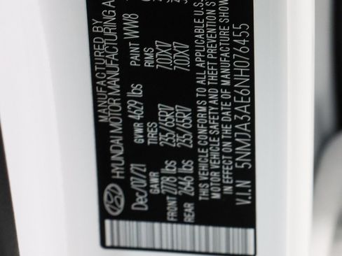 Used 2022 Hyundai Tucson SE w/ Cargo Package FWD image 31