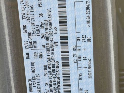 New 2025 Ford F150 Raptor image 35