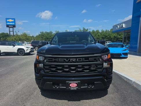 New 2026 Chevrolet Silverado 1500 Custom w/ Turbomax Blackout Package AWD/4WD image 8