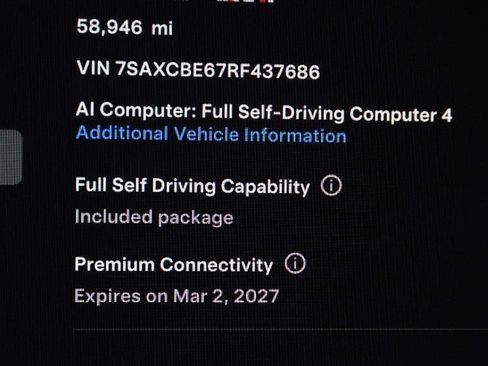 Used 2024 Tesla Model X Plaid AWD/4WD image 2