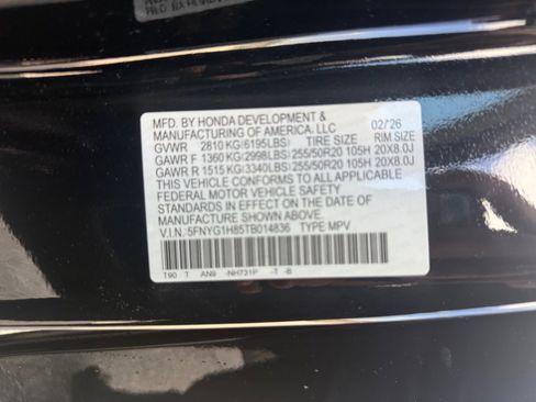 New 2026 Honda Pilot Elite image 35