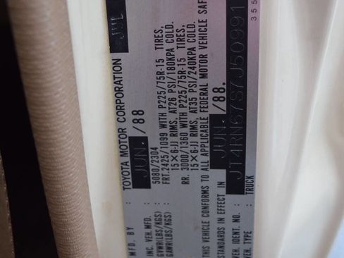 Used 1988 Toyota Pickup SR5 image 54