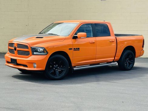 Used 2017 RAM 1500 Sport w/ Ignition Orange Sport Package AWD/4WD image 4