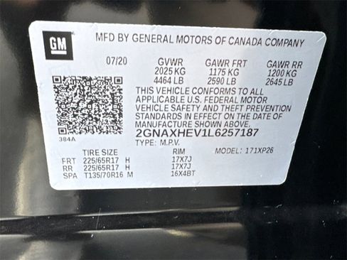 Used 2020 Chevrolet Equinox LS w/ LPO, Floor Liner Package image 33