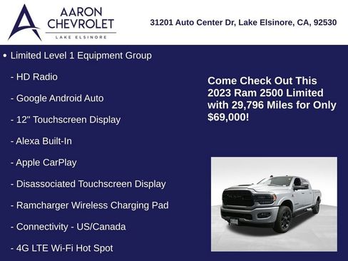 Used 2023 RAM 2500 Limited image 15