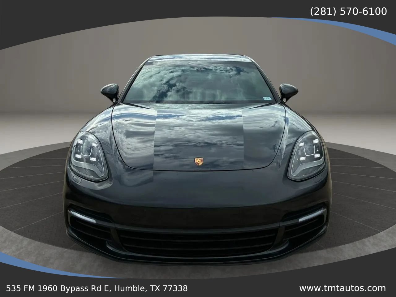 Used 2018 Porsche Panamera 4 AWD/4WD image 2